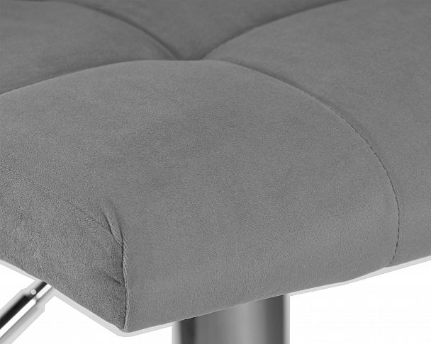 Стул барный DOBRIN CANDY (серый велюр (MJ9-75)) - Вид 8
