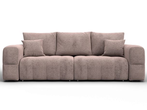 Диван прямой Лига-110 НПБ Велюр бежевый - Вид 2