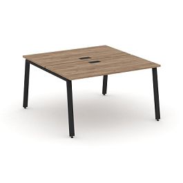 Стайл Проджект Рабочая станция 2-х сторон. SN-6A.DRS-003 Дуб Табак/Металл Черный 1380*1232*750 - Фото предпросмотра