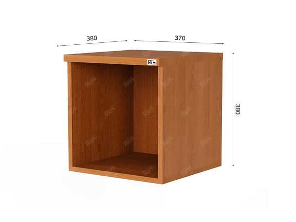 UNITY РА-04 ВИШНЯ Антресоль открытая узкая низкая Прямой 370x380x380 - Вид 4