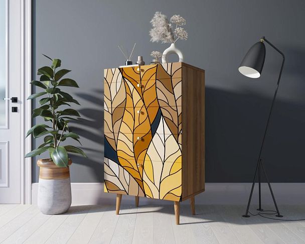 Комод высокий Berber принт 08 арт BB10/Print_08 - Вид 3