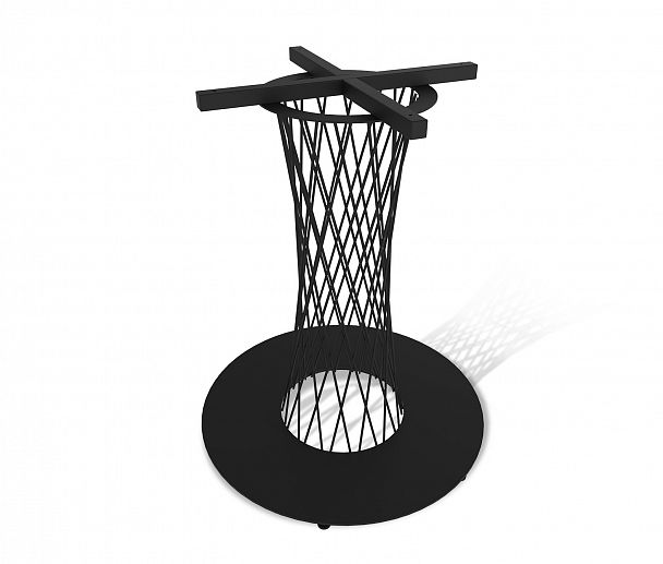 Стол Sheffilton SHT-TU3-1/TT 80 ЛДСП черный муар/сосна касцина - Вид 6