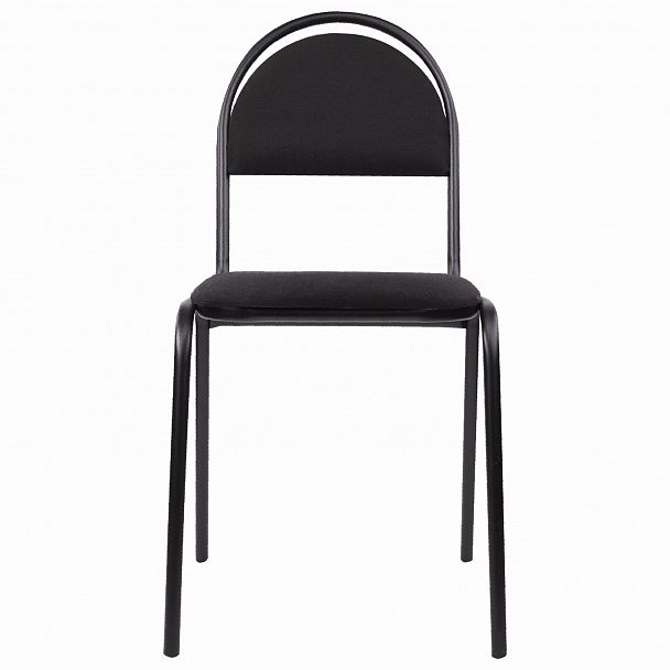 Стул для посетителей РС00М, черный каркас, ткань черная - Вид 3
