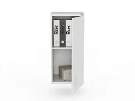 UNITY РАЗ-03 БЕЛЫЙ Антресоль закрытая 370х380х720 - Фото предпросмотра