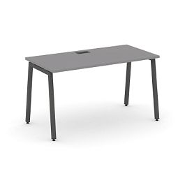 Стайл Проджект Стол письменный SN-4A.SP-004 Серый Пепел/Металл Антрацит 1580*600*750 - Фото предпросмотра