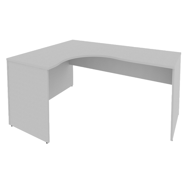 Riva Стол криволинейный левый А.СА-4 (L) Серый 1600*1200*750 - Вид 1