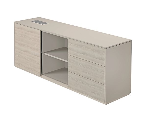 Тумба опорная Atlas 1700x450x630 обвязка GS, фасады YN, правая - Вид 1