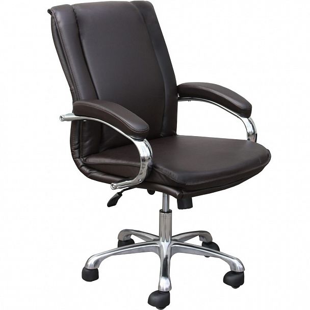 Кресло руководителя "Нова" низкая спинка - Вид 1
