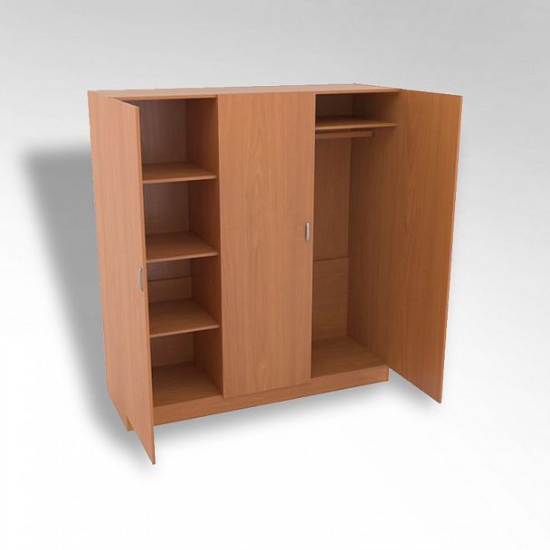 Шкаф комбинированный трехстворчатый - Вид 2