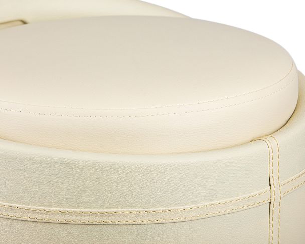 Табурет с местом для хранения LM-1100HPVC (кремовый) - Вид 7