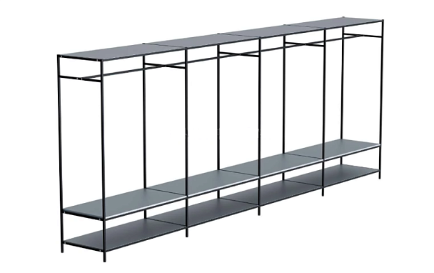 Гардеробная система Future 1010х600х2000 (1 секции) 20х20 РО - Вид 1