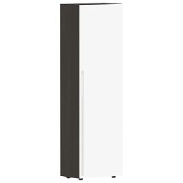 Гардероб узкий СП-064-25-12(R) Белый глянец/Дуб Мореный 600х400х2010 KANON - Фото предпросмотра