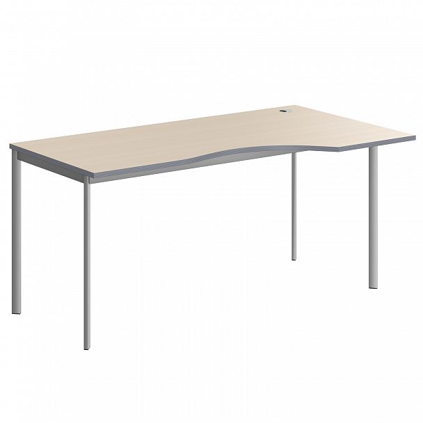 Стол "Imago S" CA-1S клен/металлик/алюминий - Вид 1