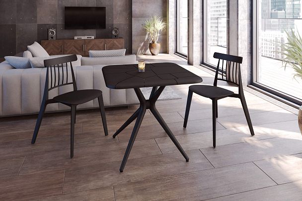 Пластиковая столешница Sheffilton SHT-TT30 83/83 коричневый - Вид 10