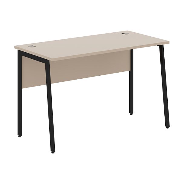 Стол прямой СП-2.1P Мокачино/Черный 1200х608х755 IMAGO PLUS - Вид 1