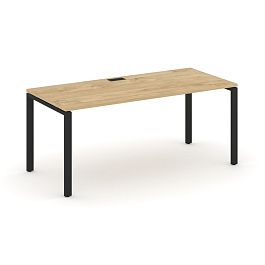 Style Project Direct Direct Стол письменный SN-6P.SR-013.M Тиквуд Светлый/Металл Черный 1380*700*750 - Фото предпросмотра