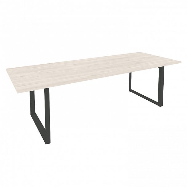 Стол переговорный "Onix direct" O.MO-PRG-25 денвер светлый/антрацит - Вид 1