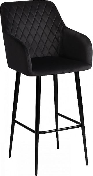 Комплект барных поворотных кресел Барли К, черный H75/черный, 2 шт. - Вид 4