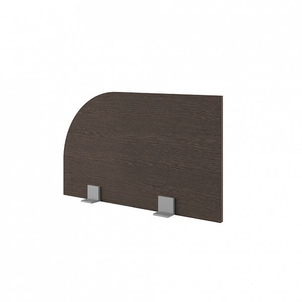 Экран боковой Trend Metal 58x1,6x35 тёмный дуб - Вид 1