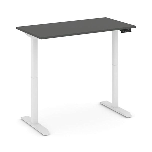 Мув Ап Стол электроподъемный MV.SED-2.7 Антрацит NEW/Металл Белый Матовый Гладкий 1180*720*730-1230 - Вид 3
