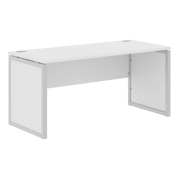 Стол прямой XQPST 167 Белый/Алюминий 1600х700х750 XTEN-QP - Вид 1