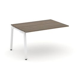 Style Project Проходной наб. элем. перег. стола SN-6A.NSPRG-001.3 Вяз Благородный/Металл Белый 980*9 - Фото предпросмотра