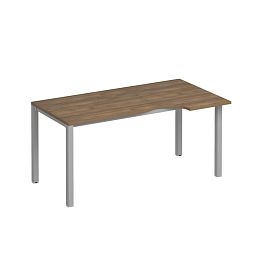 Стол эргономичный правый на металлокаркасе КФ Комфорт КФ К.С1 1140 ШТ дуб шамони темный / серый - Фото предпросмотра