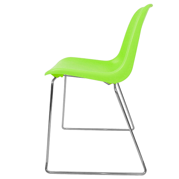 Стул Vicenza (пруток), каркас Хром, салатовый, РП+ИК, стопируемый - Вид 2