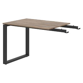 Брифинг-приставка EB 1070 Кария Пальмира/Антрацит 1000х700х750 ENIO - Фото предпросмотра