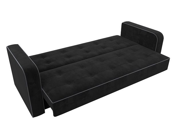 Диван-книжка Тур Велюр черный - Вид 7