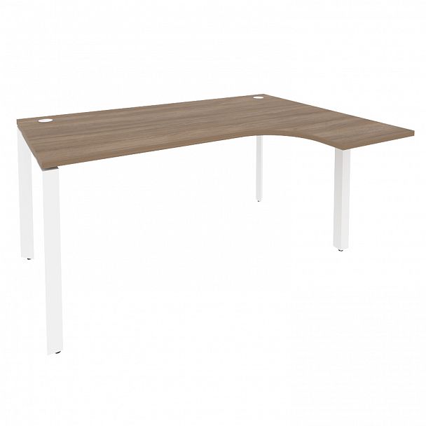 Стол эргономичный "Onix" O.MP-SA-4 дуб аризона/белый - Вид 1