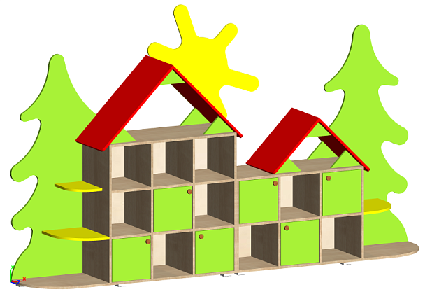 Стенка Солнышко МСН-062 - Вид 1