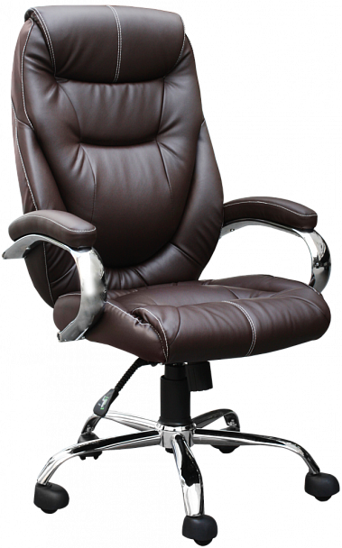Кресло руководителя "Тренд" хром, подл."Мастер Люкс" - Вид 1