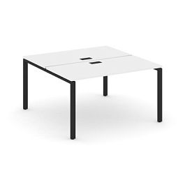 Стайл Проджект Рабочая станция 2-х сторон. SN-6P.DRS-011 Белый/Металл Черный 980*1432*750 - Фото предпросмотра