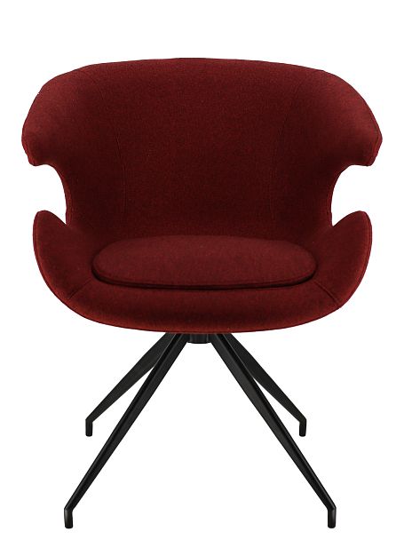 Обеденное кресло Everprof Liberty (Либерти) Ткань Бургунди - Вид 2