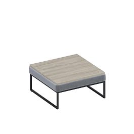 Журнальный стол, вяз либерти Мейджик / Magic Mg/table ткань серая VL 32 - Фото предпросмотра