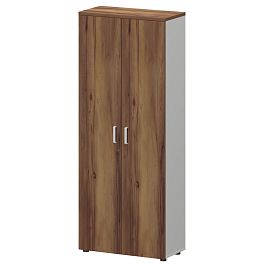 Шкаф СМШ-58Д Тип2 Белый/Таксония 792x380x1990 Смарт - Фото предпросмотра