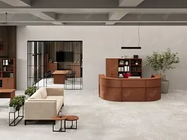 UNITY РРП10-9-9-OI Угловой блок ресепшн 90-90 900х900х1150 - Фото предпросмотра