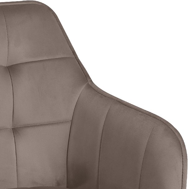 Комплект полубарных поворотных кресел Мони К, Confetti mocco/белый, 4 шт. - Вид 9