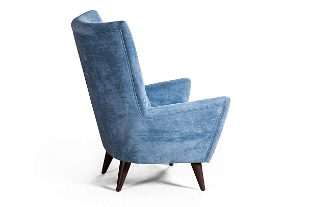 Кресло Dublin велюр синий - Вид 3