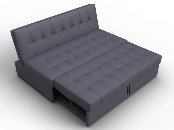 Диван прямой Лига-107 (160) Экокожа серый - Вид 7