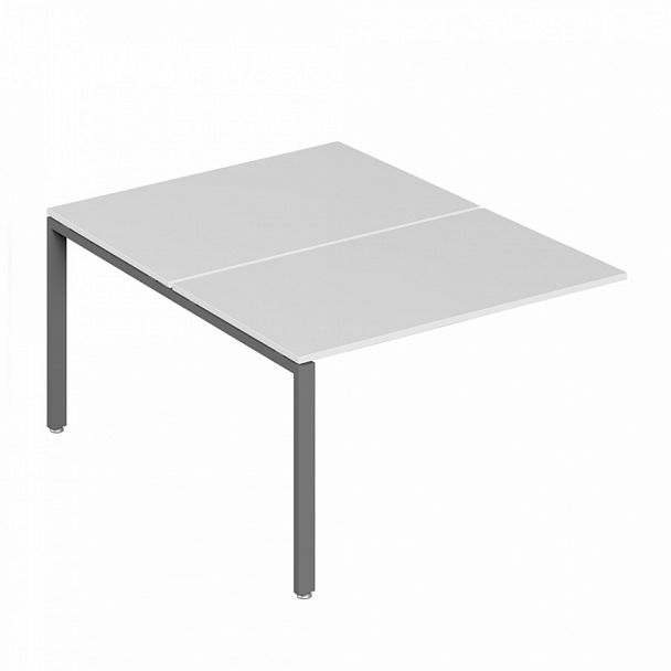 Удлинитель бенч-системы Trend Metal 120x123x75 белый - Вид 1