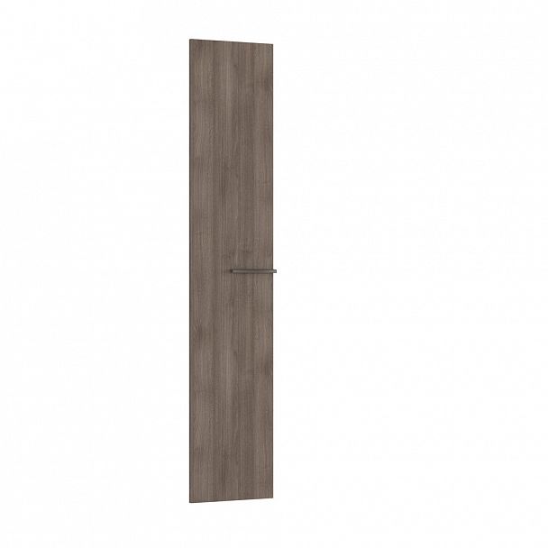 Дверь высокая с фурнитурой New Line 39,5x1,8x191,8 дуб шамони темный - Вид 1