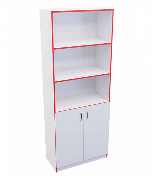 Стеллаж полуоткрытый А-310 ТР ЛДСП - Вид 1