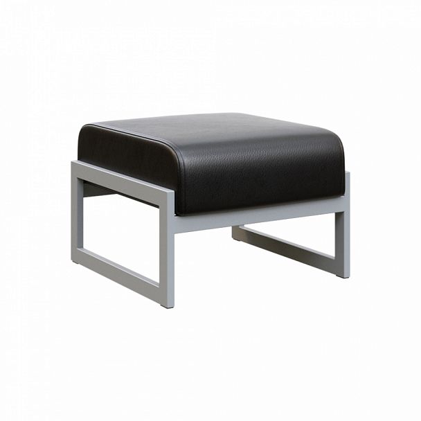 Банкетка одноместная "MODULE" MD.B1 Серый+черный - Вид 1