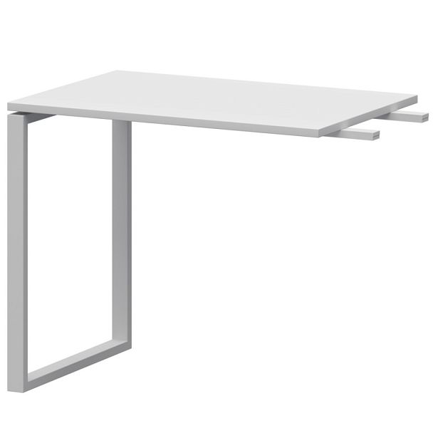 Бриф-приставка на металлокаркасе АМ.О-090.60 Белый/Белый 900x600x760 Арго-М - Вид 1