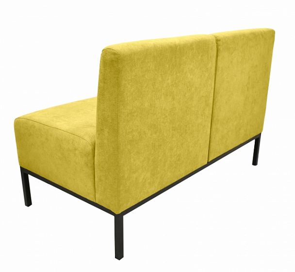 Диван "Стокгольм" двухместный жёлтый - Вид 3