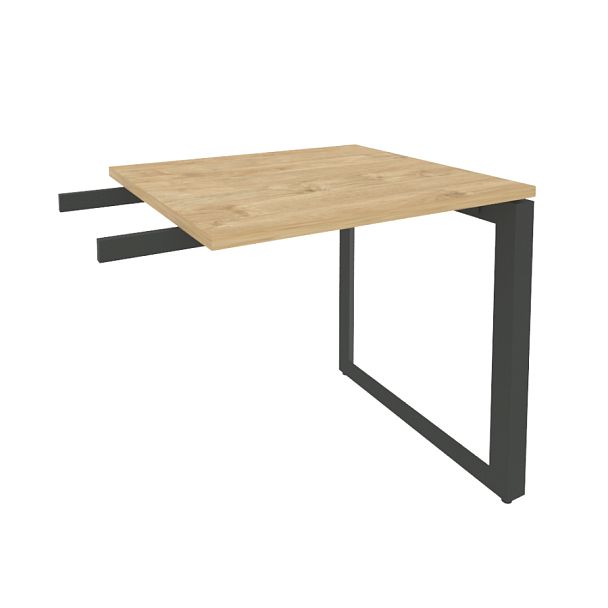 Onix Direct Брифинг-приставка на О-образном м/к O.MO-BR-7 Тиквуд светлый/Антрацит металл 780*720*750 - Вид 1