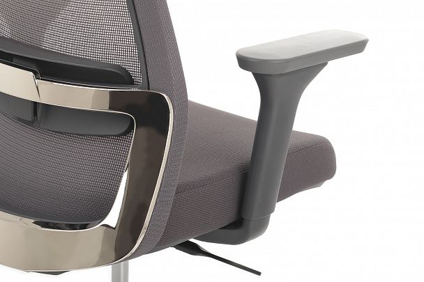 Кресло "RV DESIGN" WORK W-218C серый - Вид 10