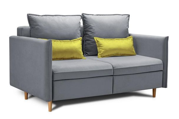 Диван-кровать «Оливер» 1590 серый - Вид 1